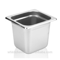 1/6 150 mm Stainless Steel Food GN Pan Restaurant Gn Pan NSF Certification