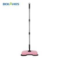 Broom and dustpan set floor cleaning machine