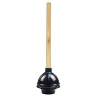 ESD China Suppliers Rubber Toilet Plunger With Wooden Handle