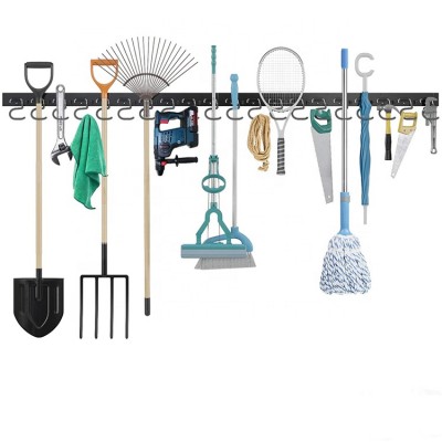 ESD Wall-Mounted Mop and Broom Storage Holders