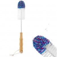 ESD Bottle Brush with Soft Fluffy Bobble Free and Effortless Cleaning of Soda Stream Baby Bottles