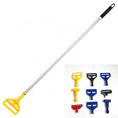 ESD High Quality Fiberglass Side Gate Wet Mop Handle And Mop Clip