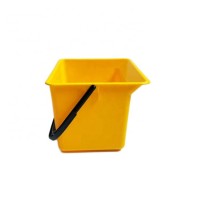 ESD Professional 12L Square Pouring Plastic Cleaning Pail Water Bucket