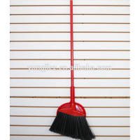 Plastic angle broom and dustpan