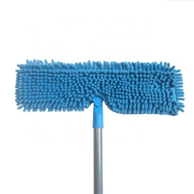 Long Handle Microfiber Chenille Flat Dust Mop